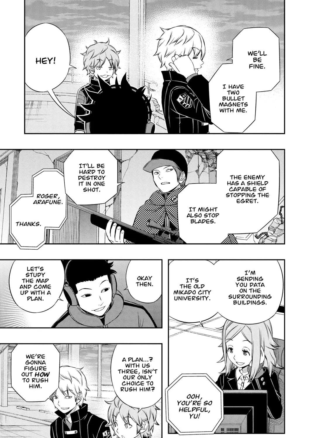 Read World Trigger chapter 59 image 4 on Lezhin