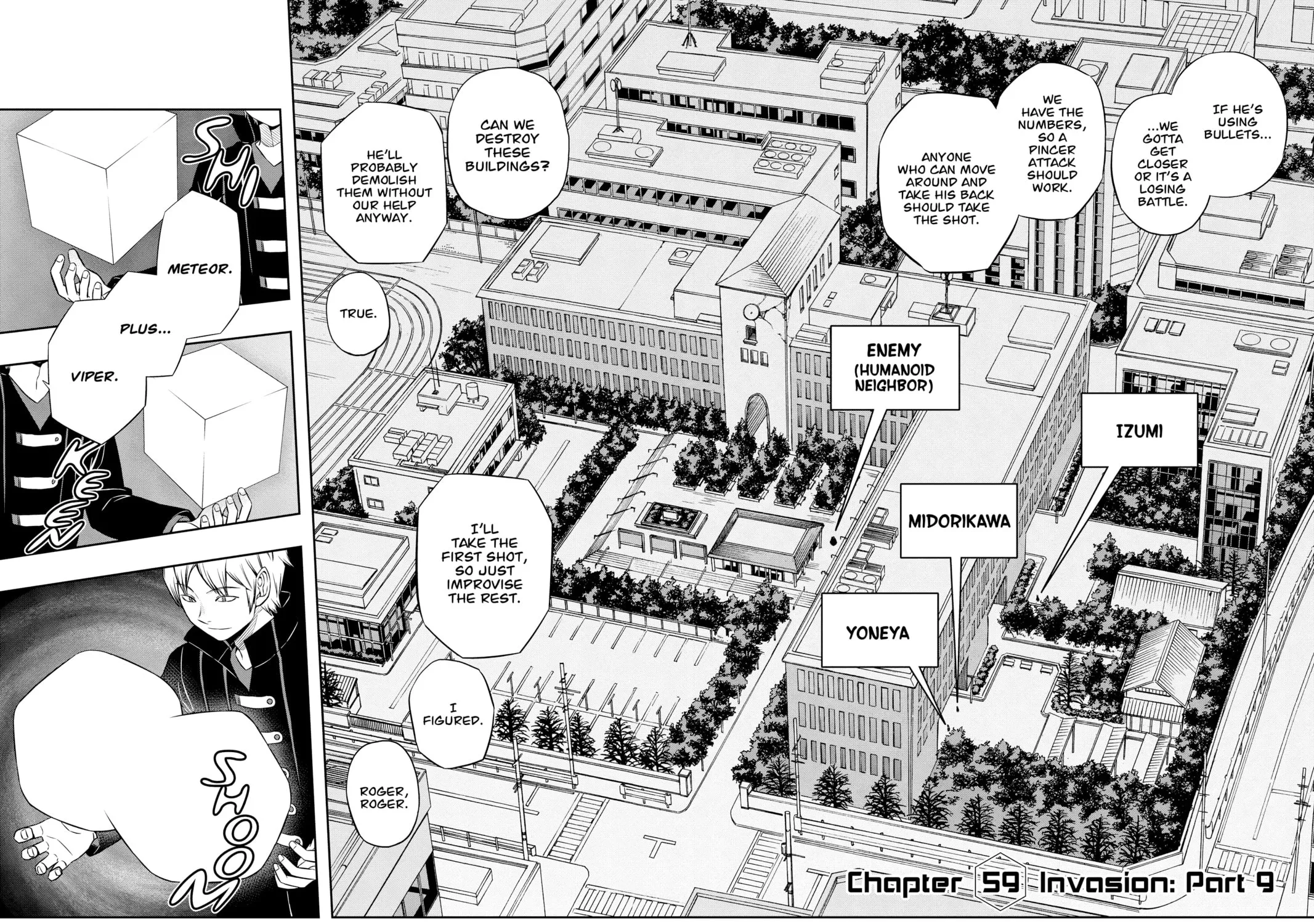 Read World Trigger chapter 59 image 6 on Lezhin
