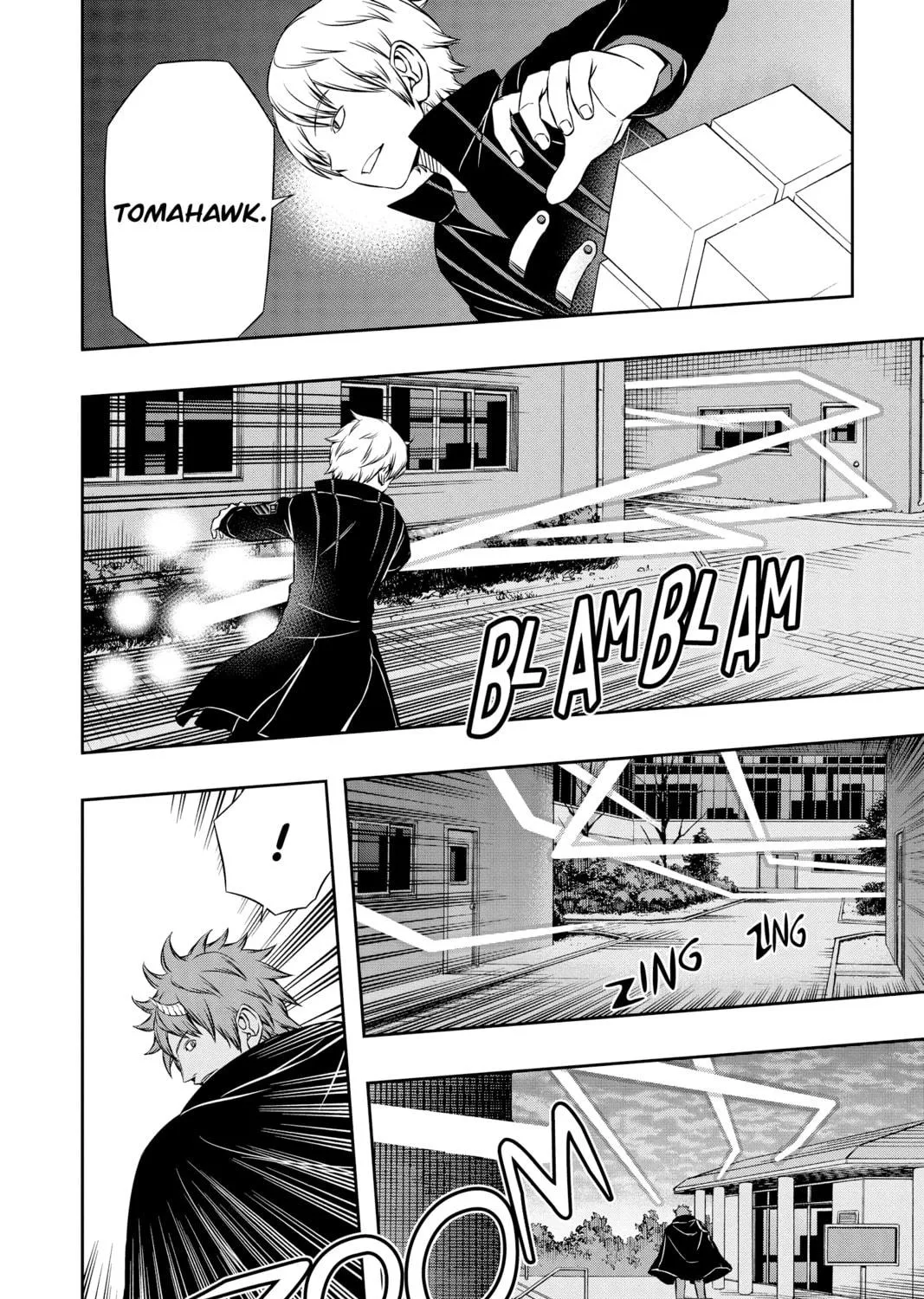 Read World Trigger chapter 59 image 8 on Lezhin