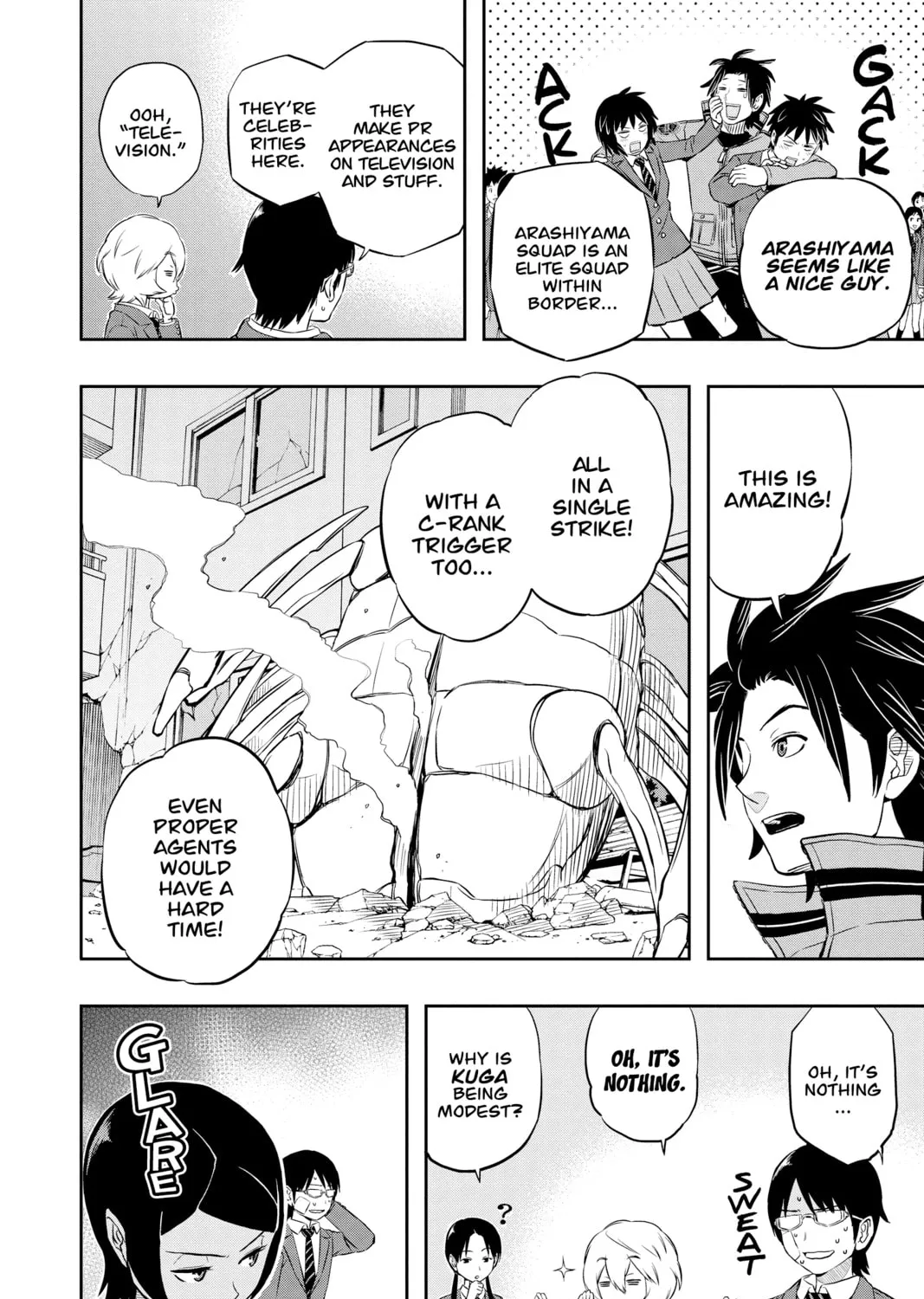 Read World Trigger chapter 6 image 14 on Lezhin