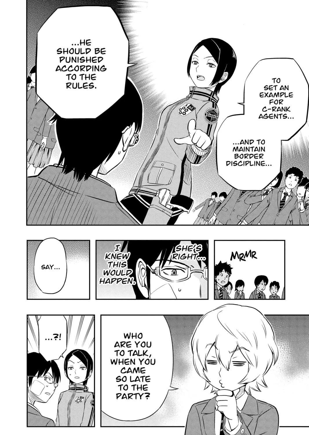 Read World Trigger chapter 6 image 22 on Lezhin