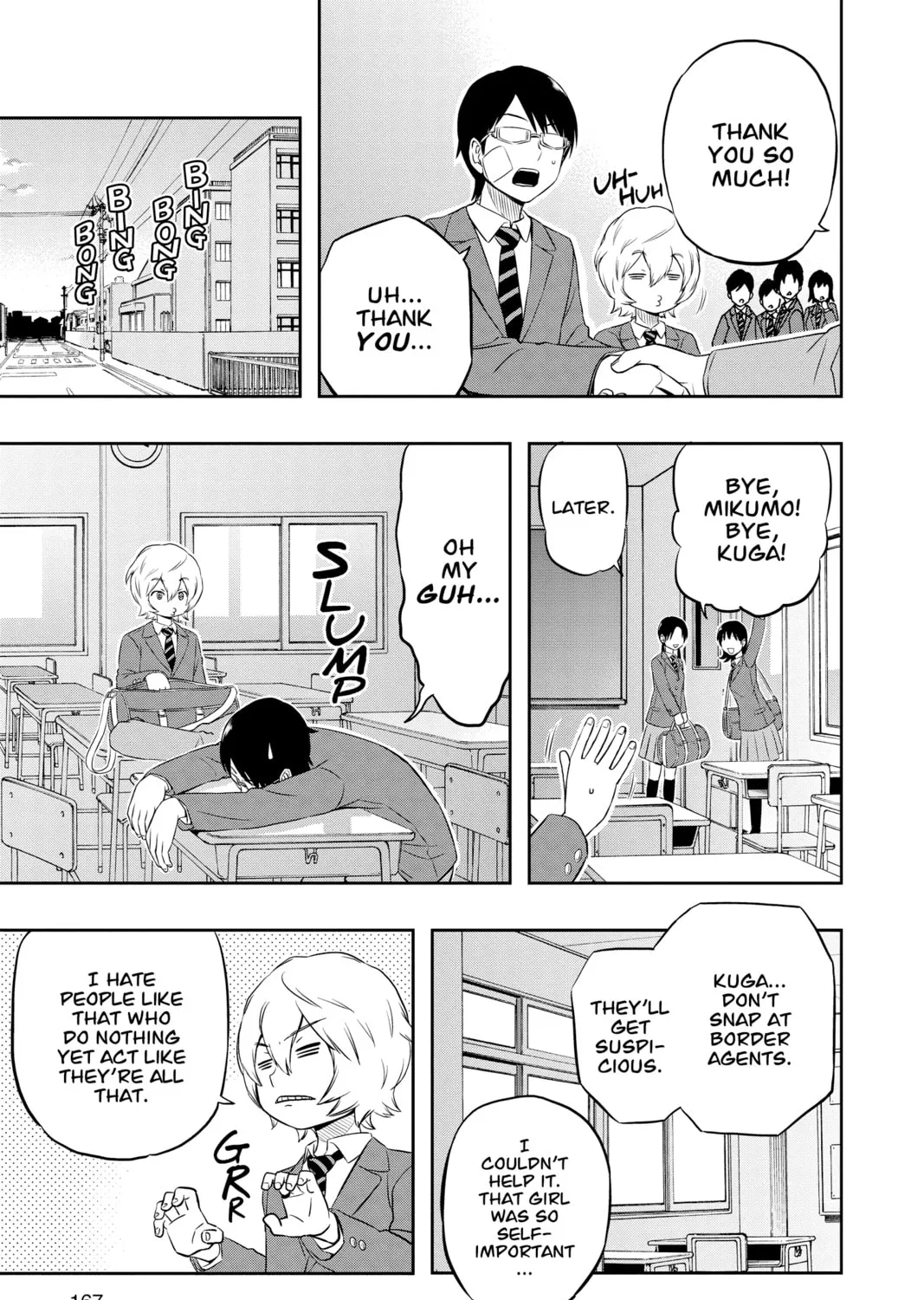 Read World Trigger chapter 6 image 32 on Lezhin