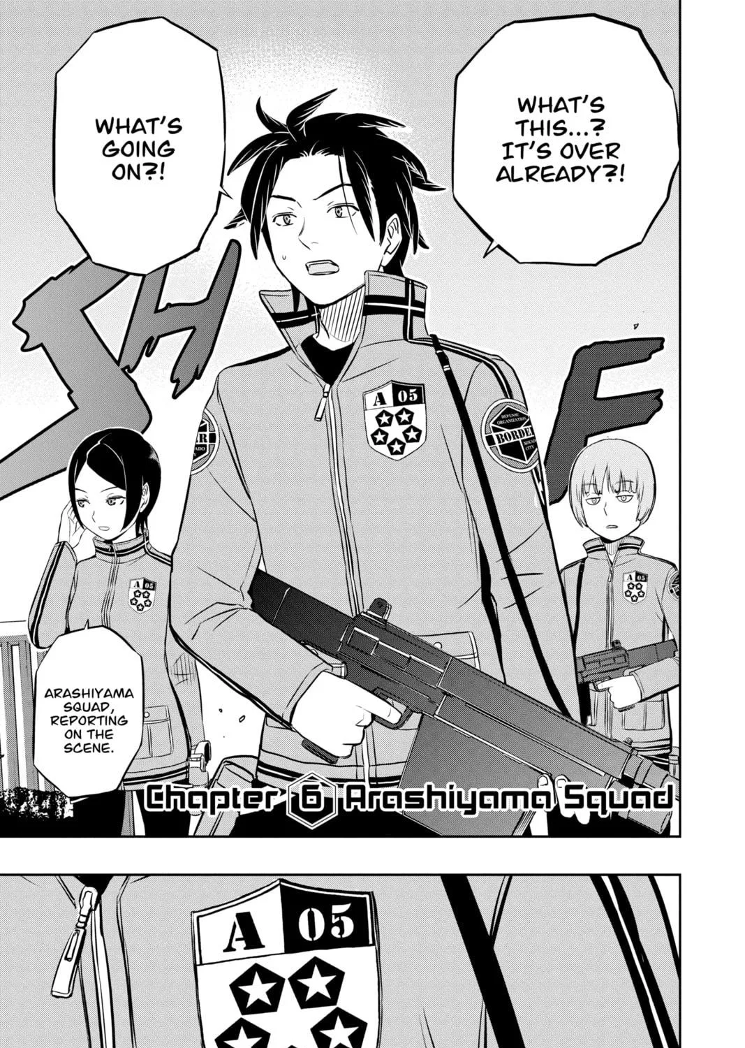 Read World Trigger chapter 6 image 4 on Lezhin