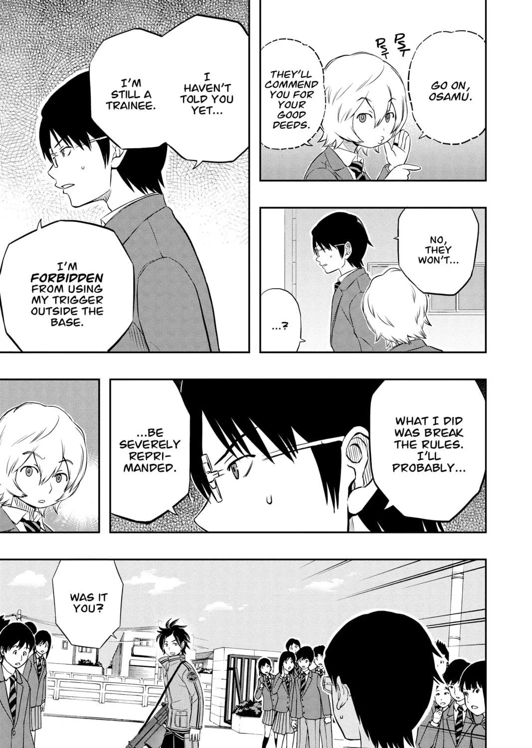 Read World Trigger chapter 6 image 8 on Lezhin