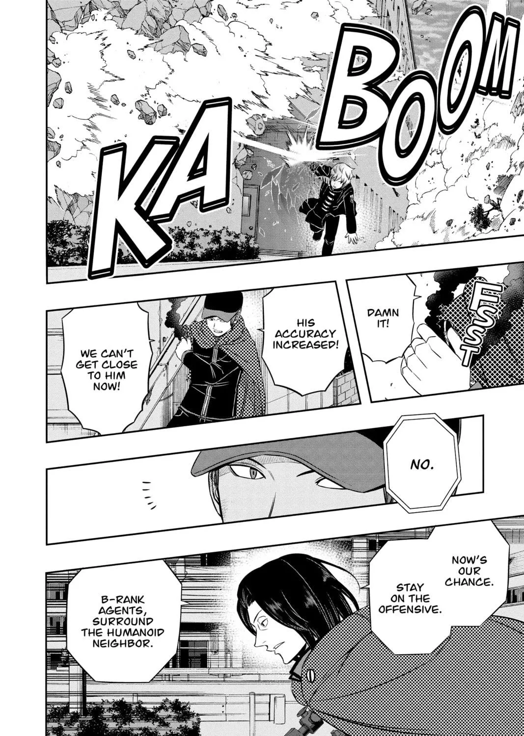 Read World Trigger chapter 60 image 18 on Lezhin