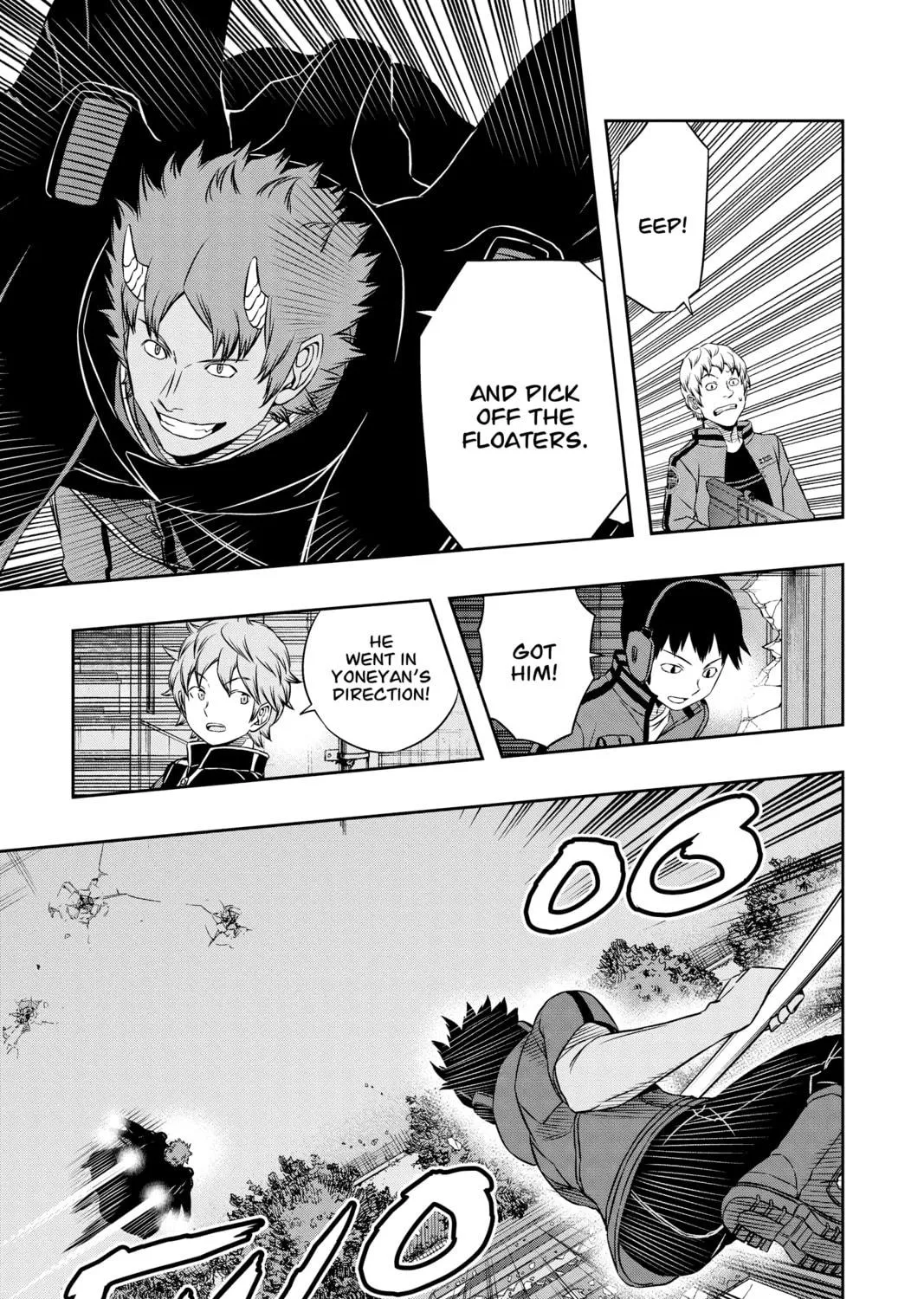 Read World Trigger chapter 60 image 28 on Lezhin