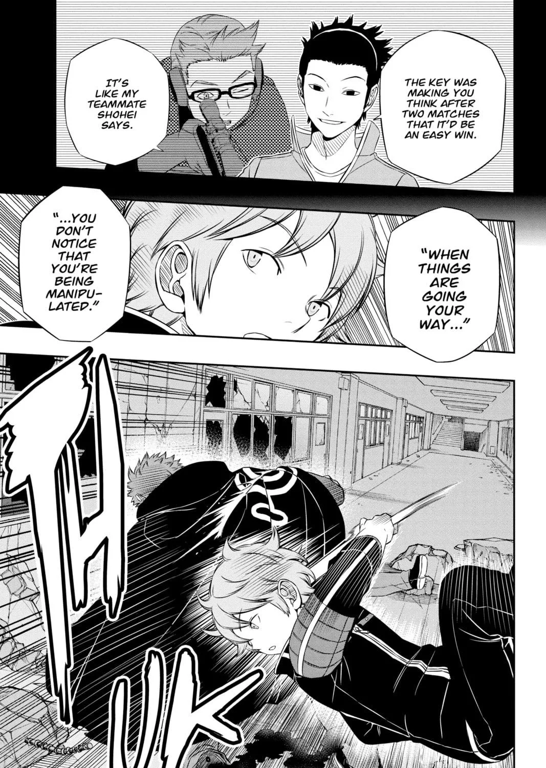 Read World Trigger chapter 60 image 4 on Lezhin