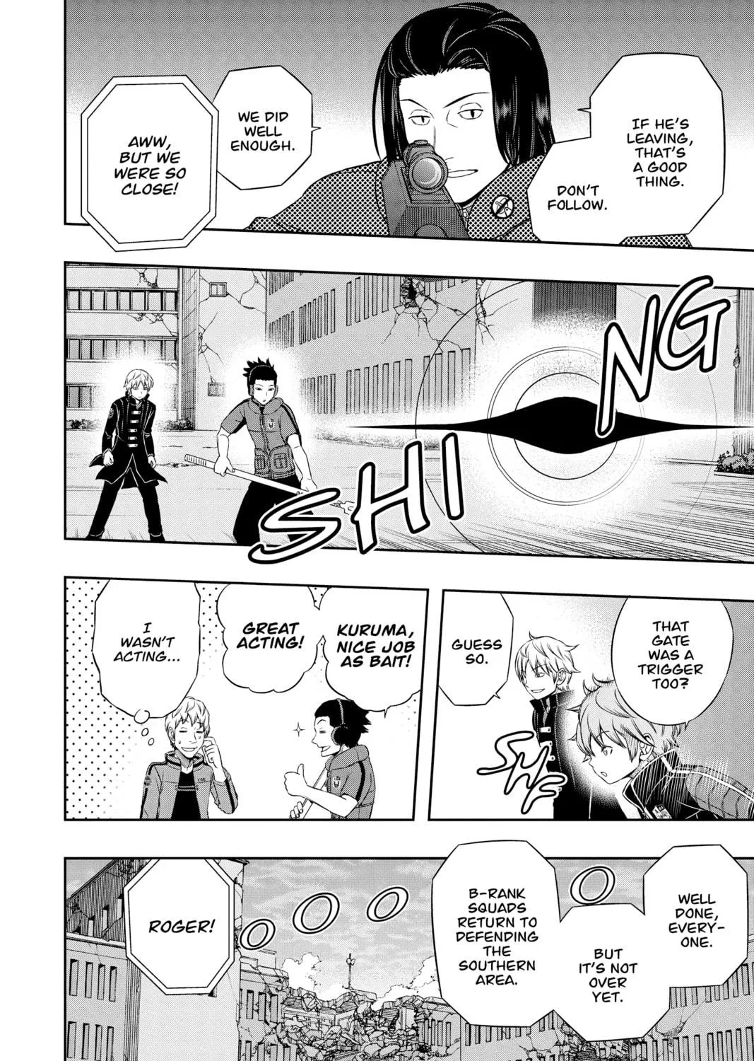 Read World Trigger chapter 61 image 10 on Lezhin