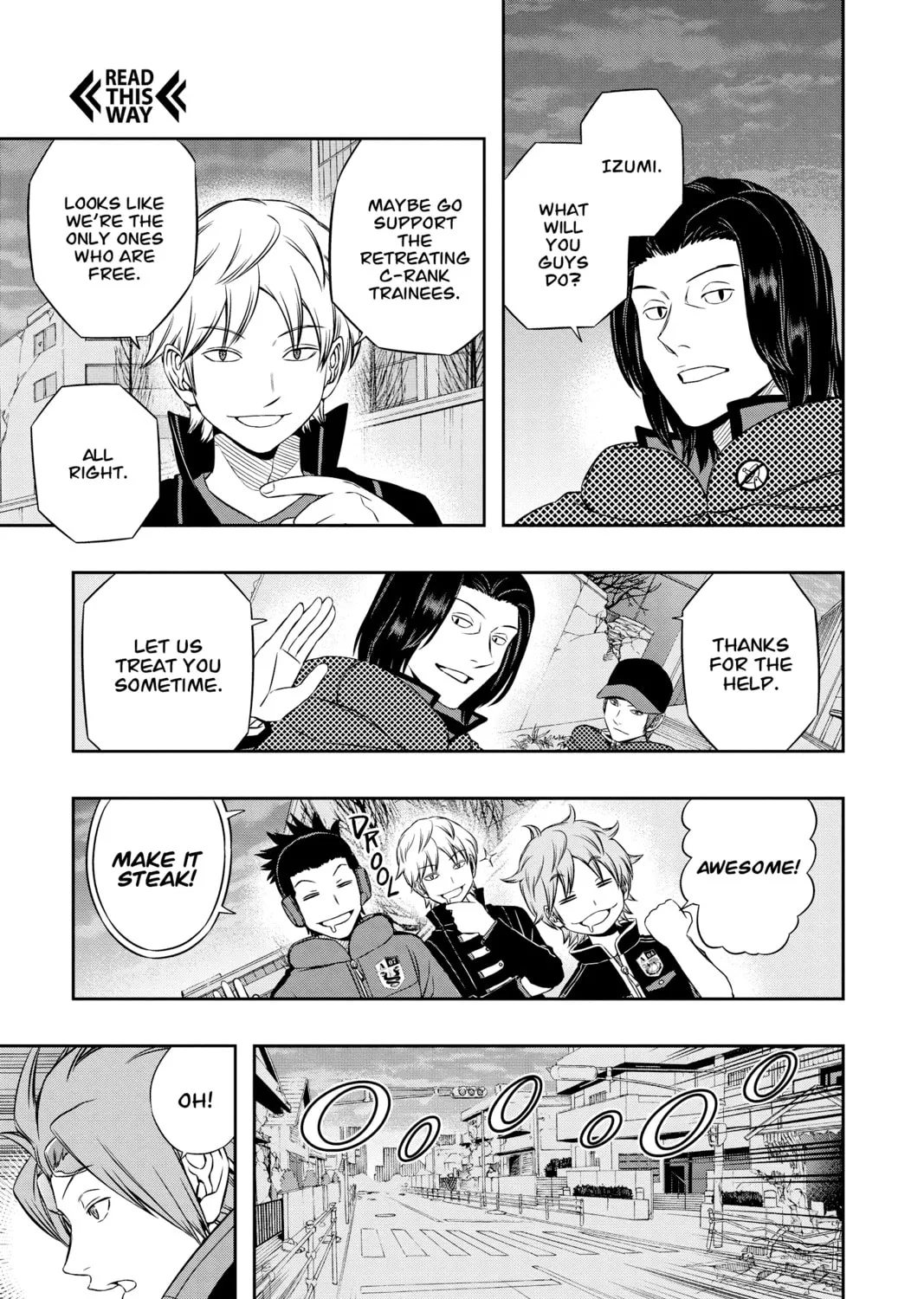 Read World Trigger chapter 61 image 12 on Lezhin