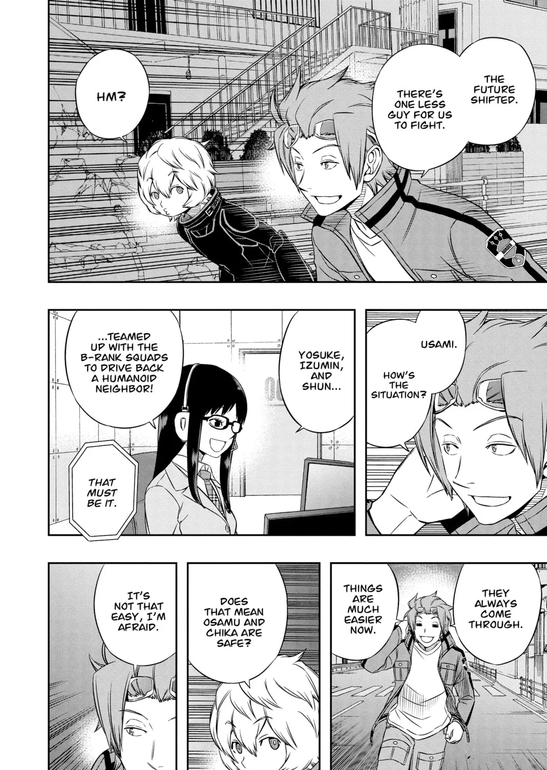 Read World Trigger chapter 61 image 14 on Lezhin