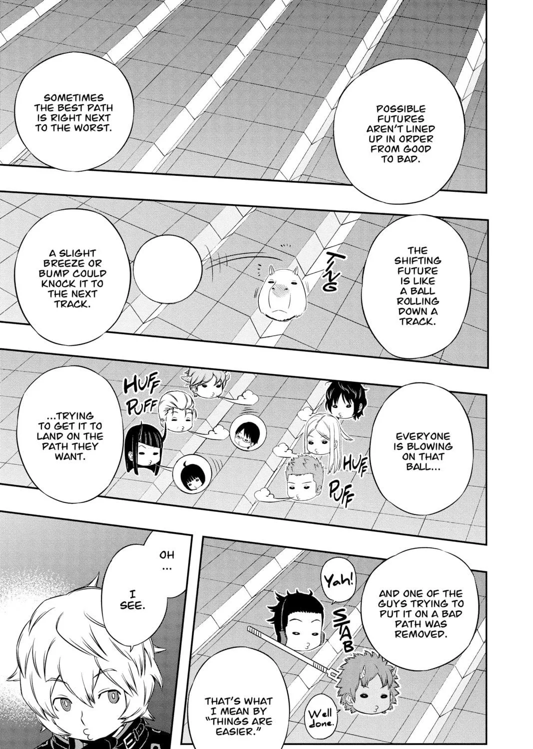 Read World Trigger chapter 61 image 16 on Lezhin