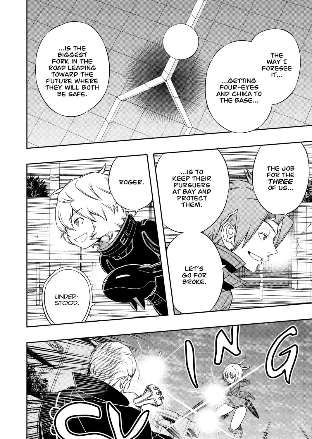 Read World Trigger chapter 61 image 18 on Lezhin