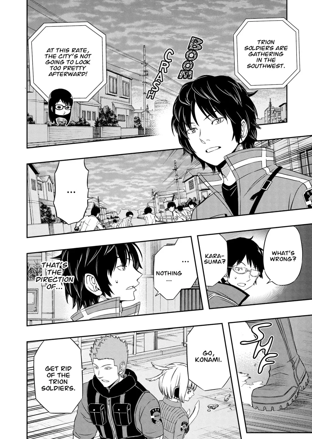 Read World Trigger chapter 61 image 26 on Lezhin