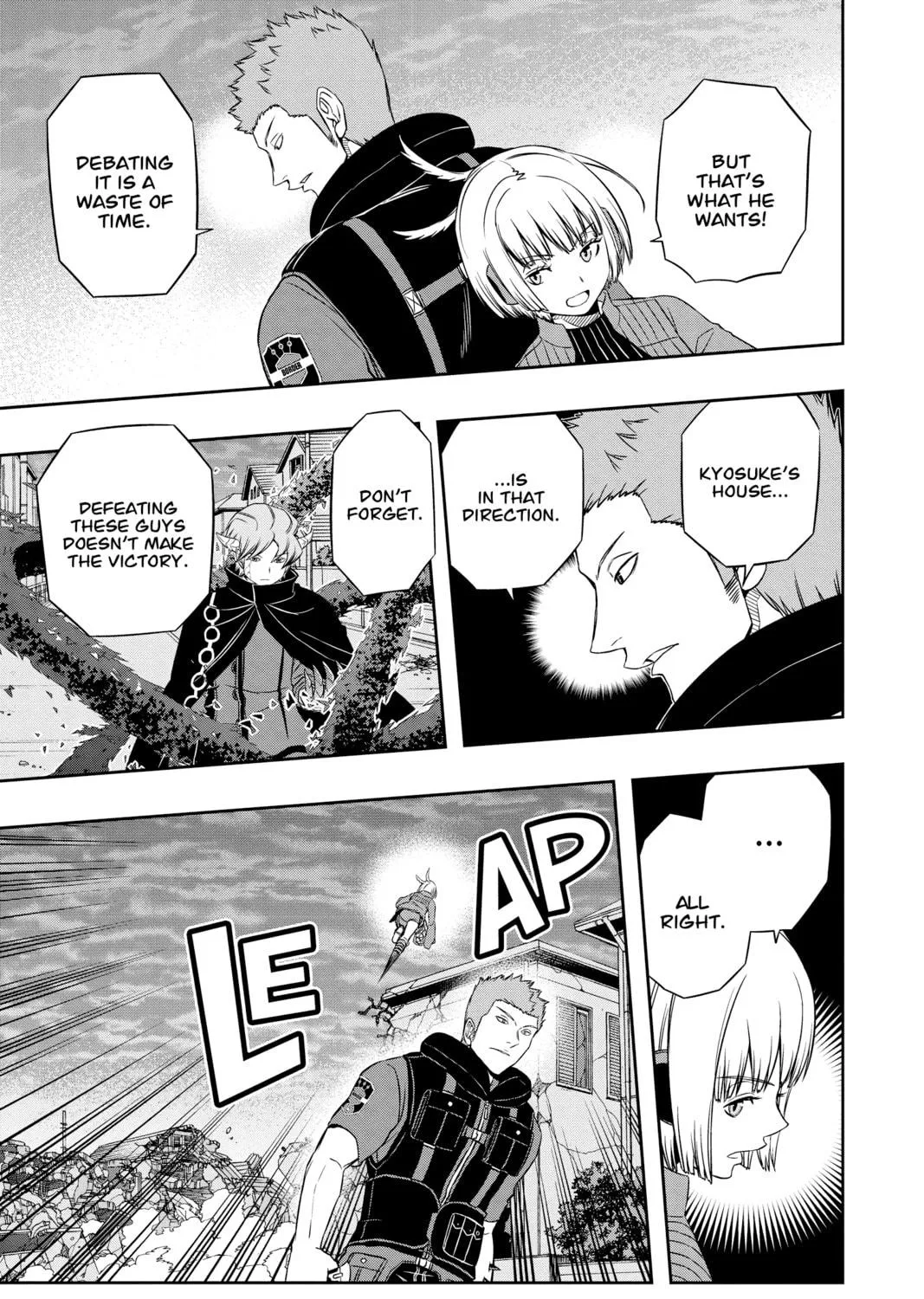 Read World Trigger chapter 61 image 28 on Lezhin