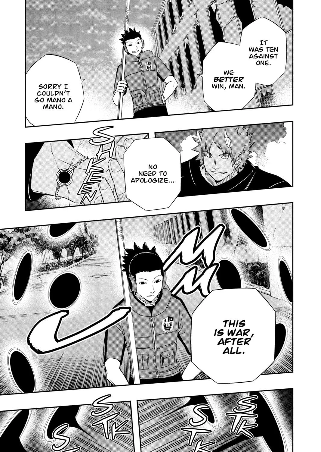 Read World Trigger chapter 61 image 4 on Lezhin