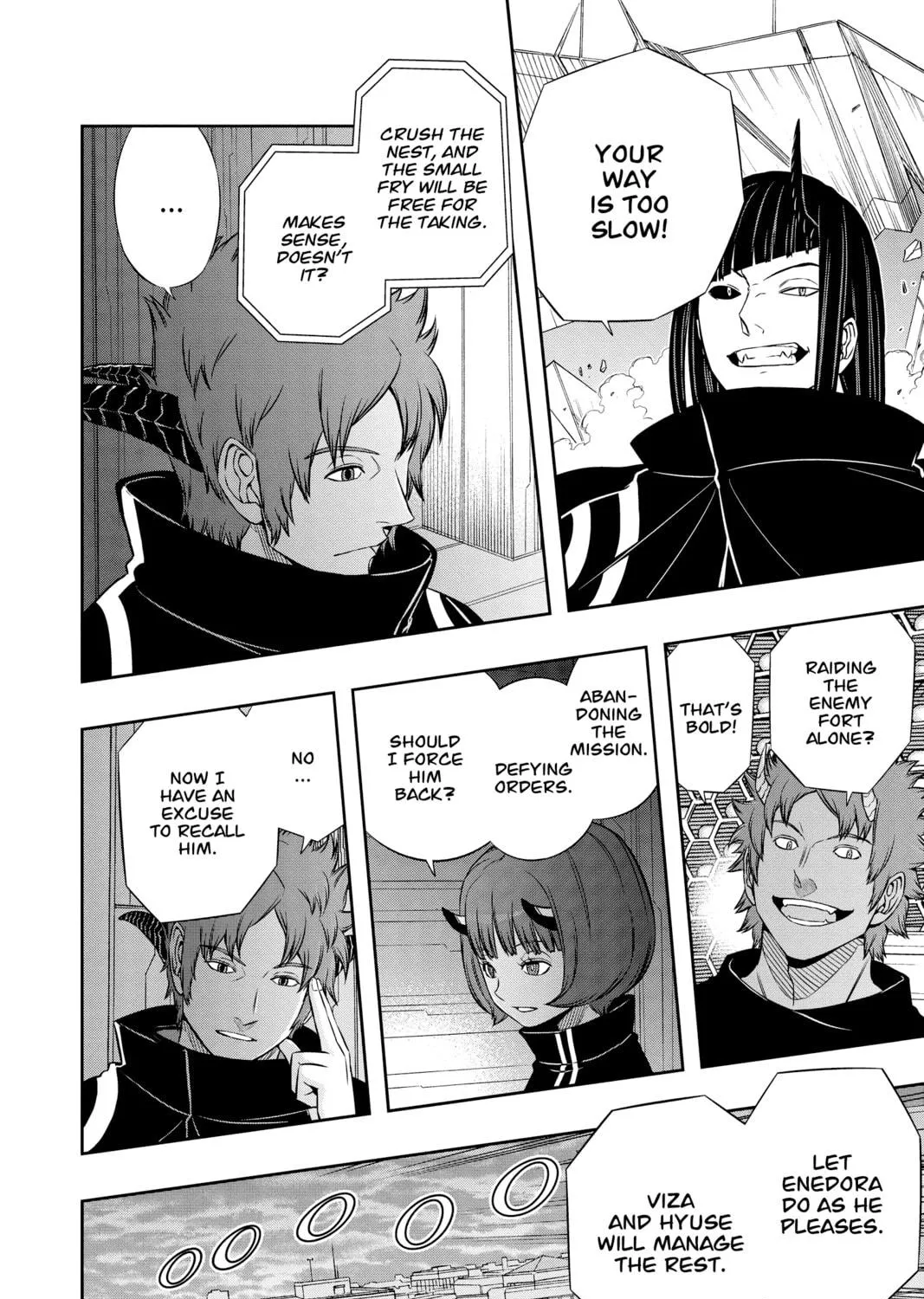Read World Trigger chapter 62 image 10 on Lezhin