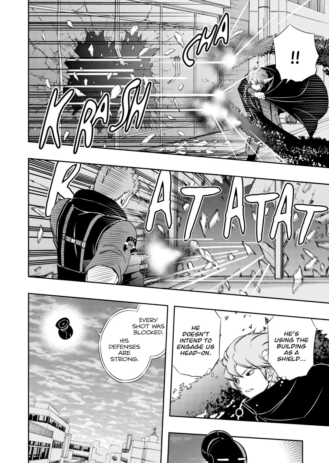 Read World Trigger chapter 62 image 14 on Lezhin
