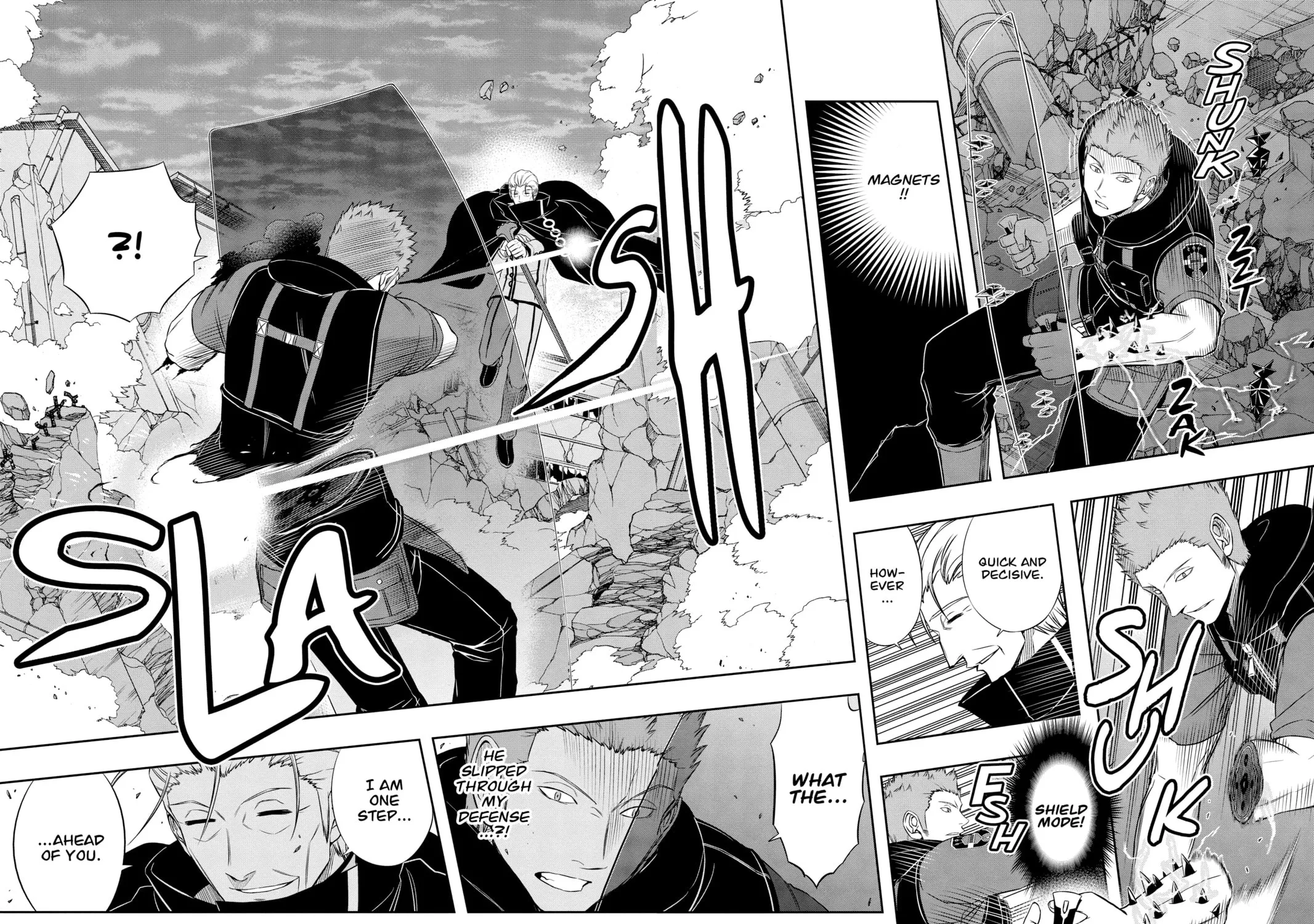 Read World Trigger chapter 62 image 32 on Lezhin