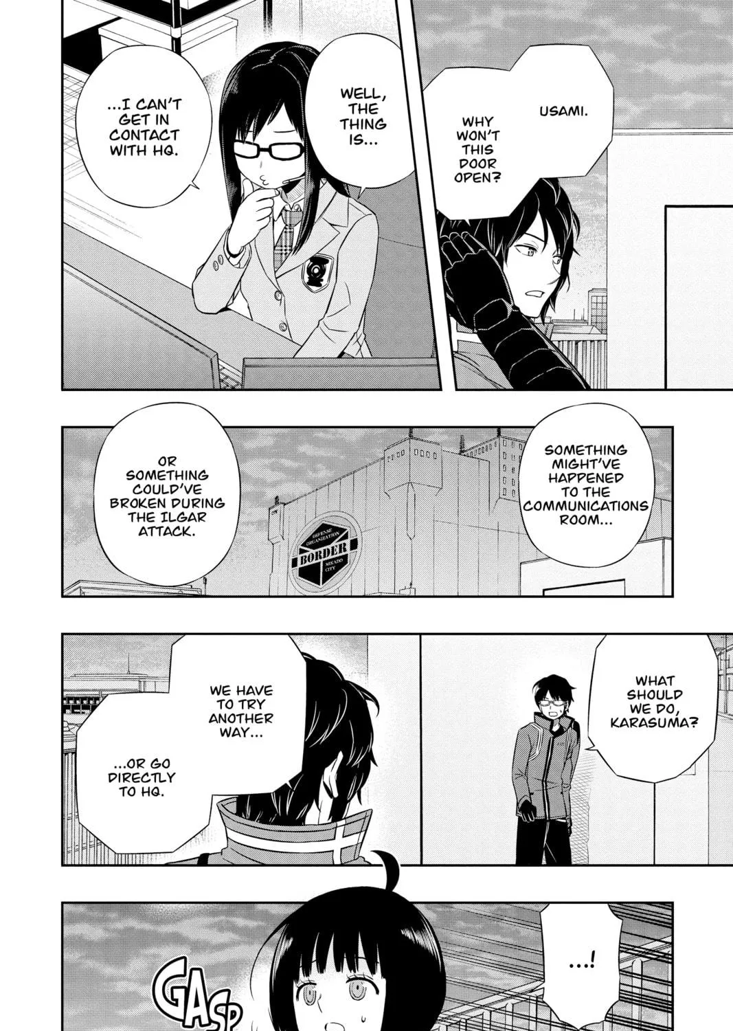 Read World Trigger chapter 63 image 18 on Lezhin