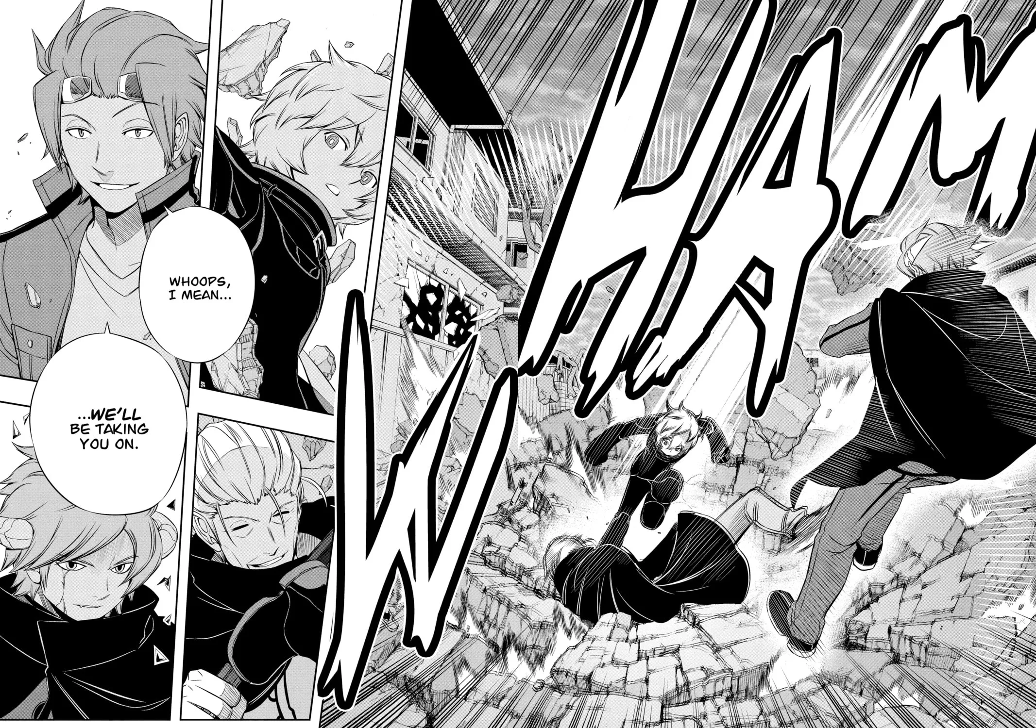 Read World Trigger chapter 63 image 30 on Lezhin