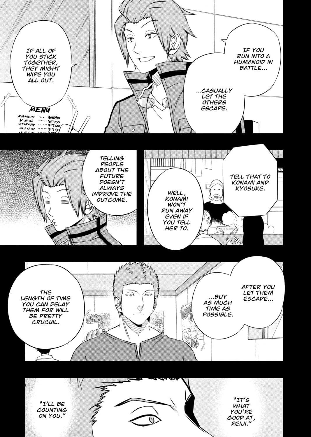 Read World Trigger chapter 63 image 4 on Lezhin