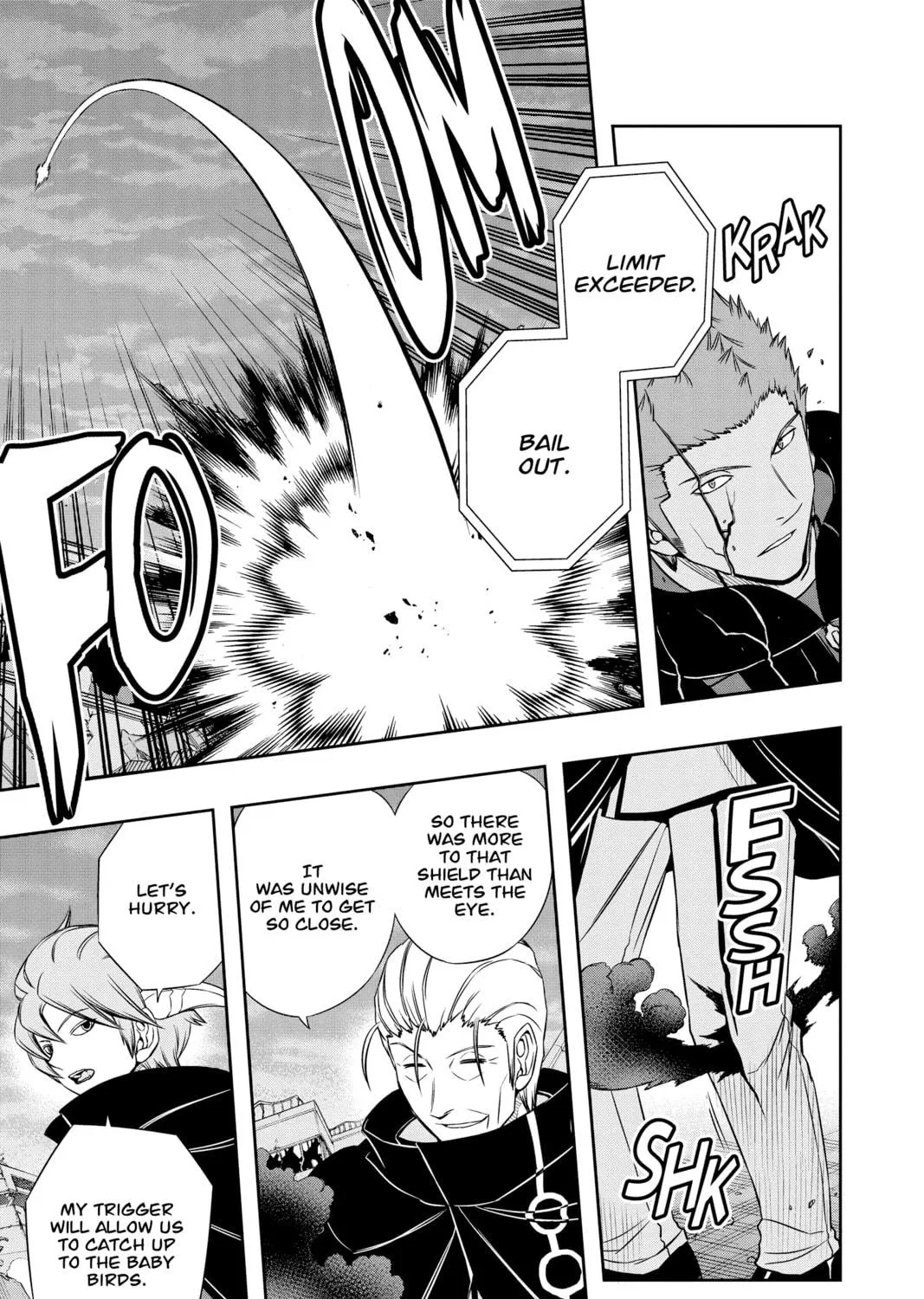 Read World Trigger chapter 63 image 8 on Lezhin