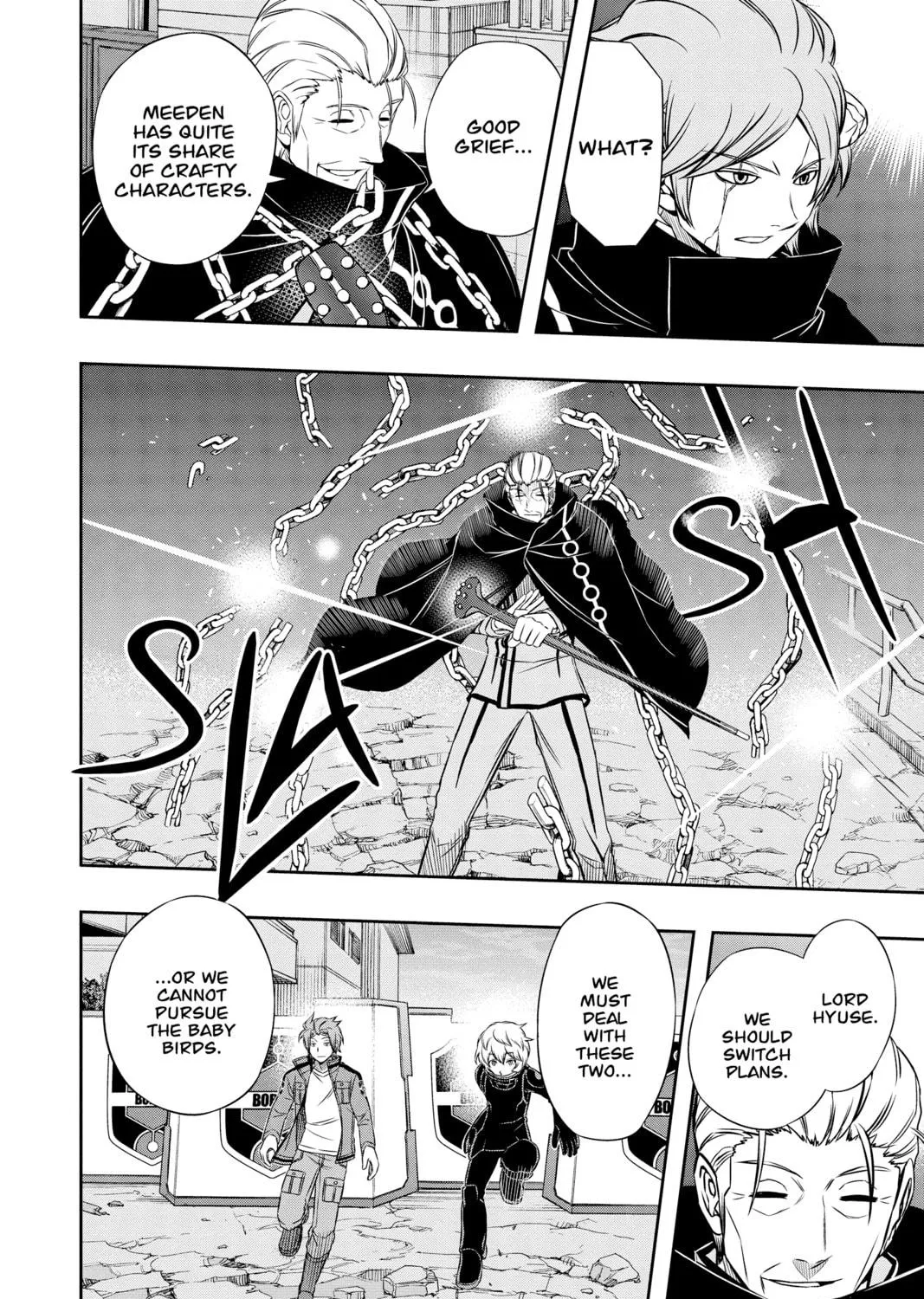 Read World Trigger chapter 64 image 16 on Lezhin