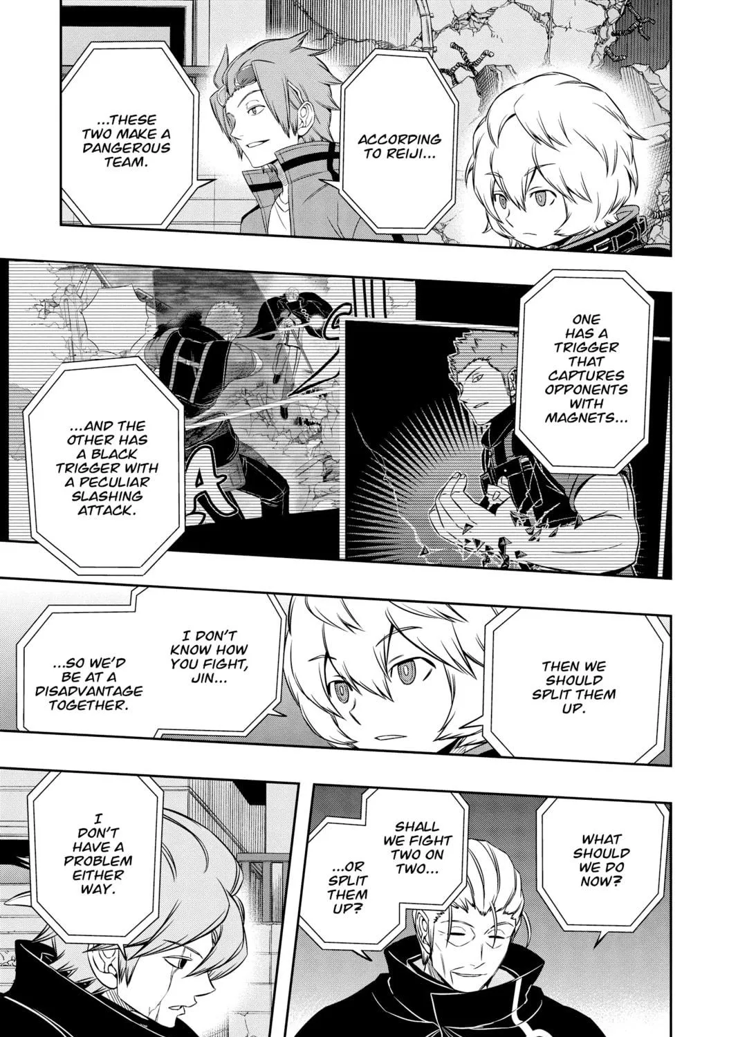 Read World Trigger chapter 64 image 18 on Lezhin