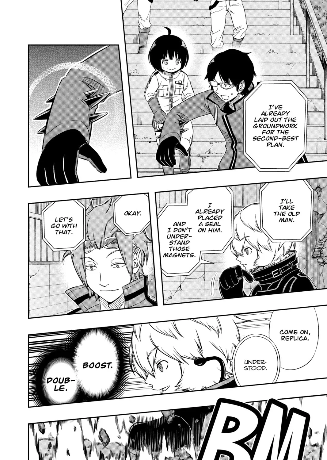 Read World Trigger chapter 64 image 20 on Lezhin