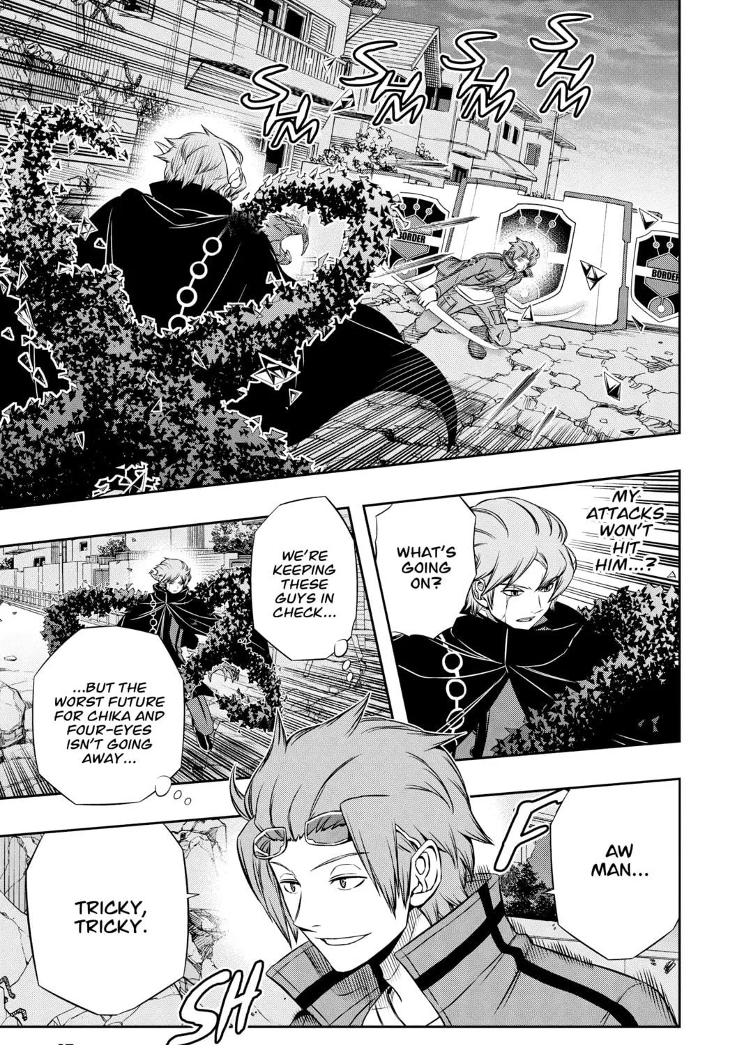 Read World Trigger chapter 64 image 38 on Lezhin