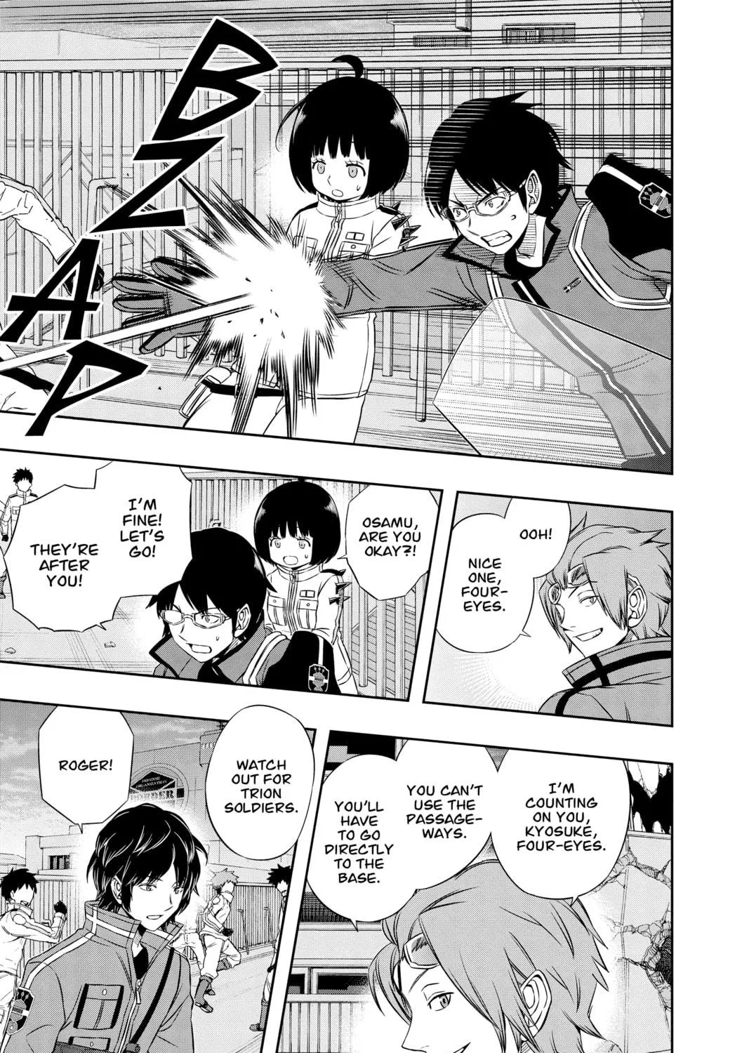 Read World Trigger chapter 64 image 8 on Lezhin