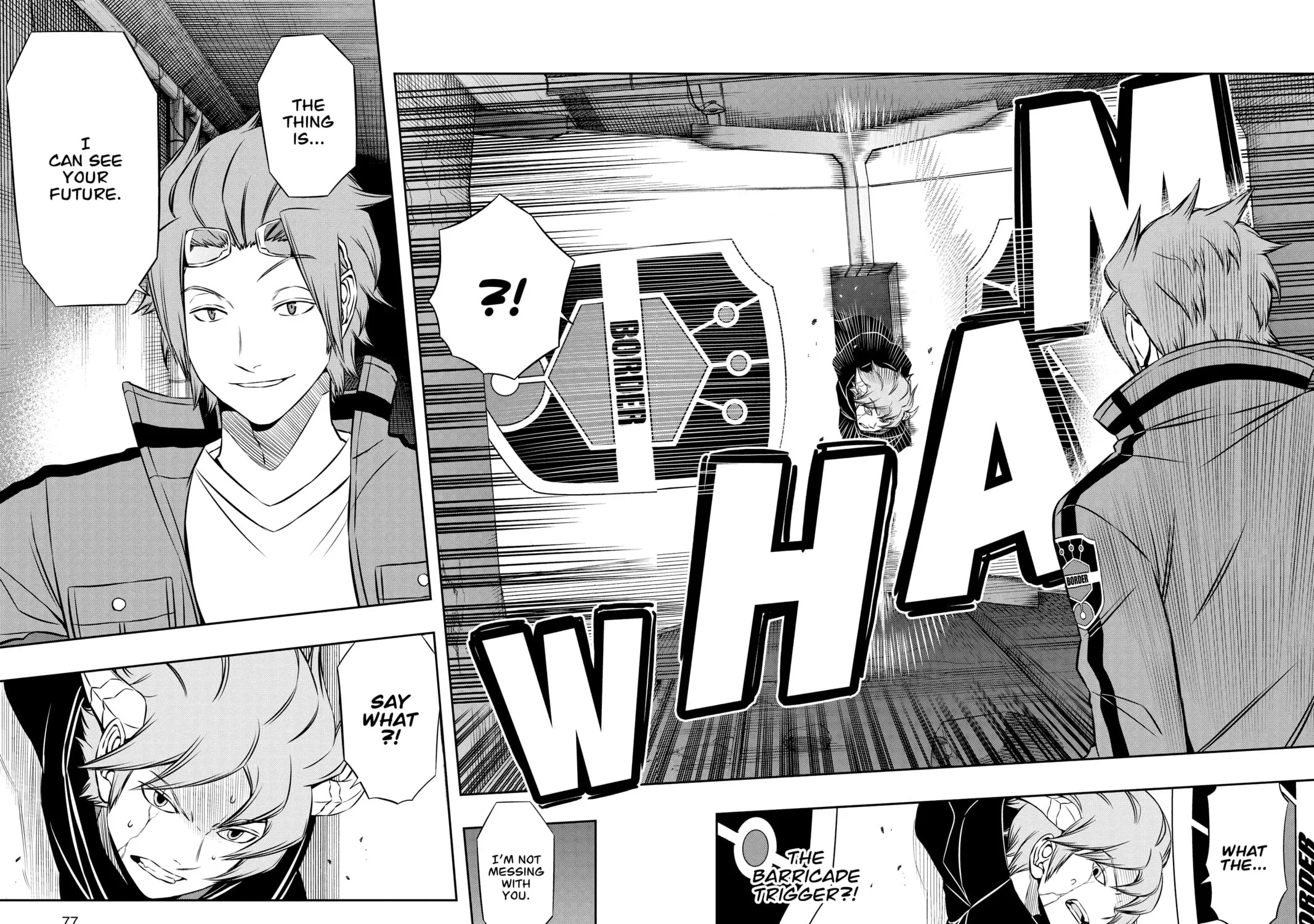 Read World Trigger chapter 65 image 14 on Lezhin