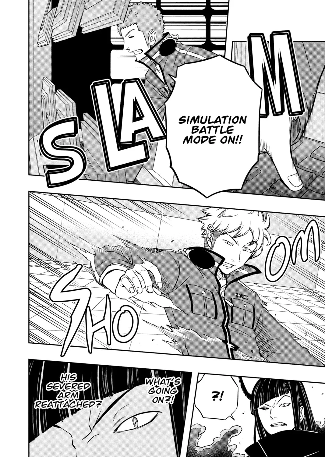 Read World Trigger chapter 65 image 32 on Lezhin