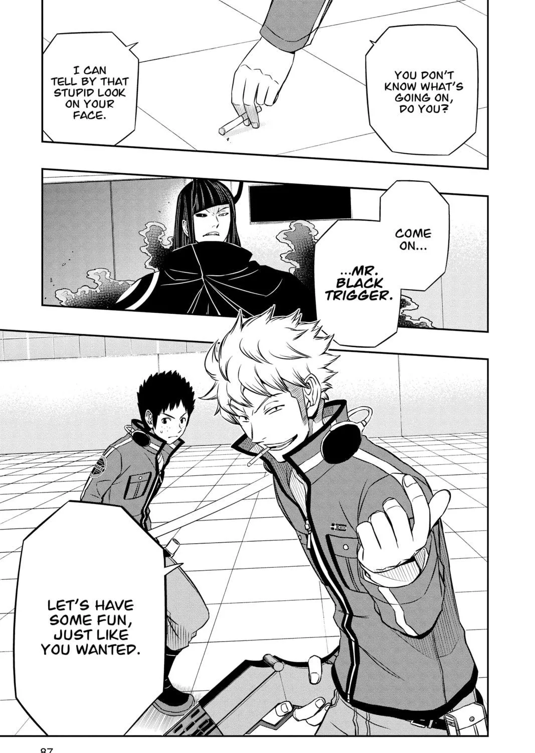 Read World Trigger chapter 65 image 34 on Lezhin
