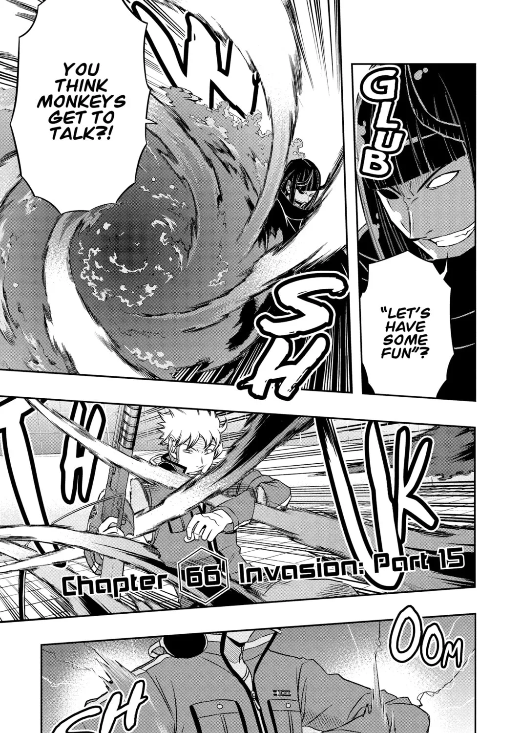 Read World Trigger chapter 66 image 0 on Lezhin