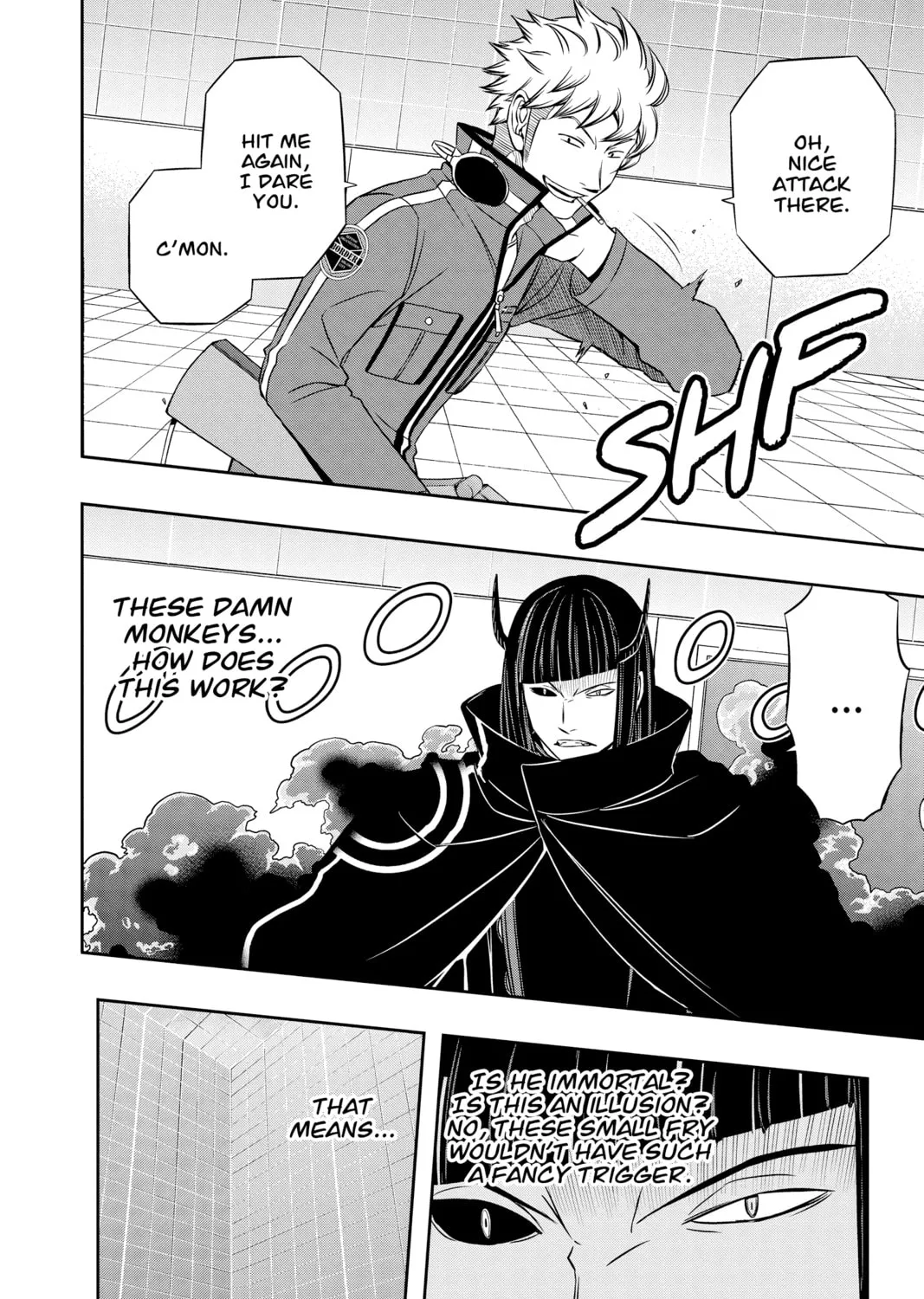 Read World Trigger chapter 66 image 2 on Lezhin