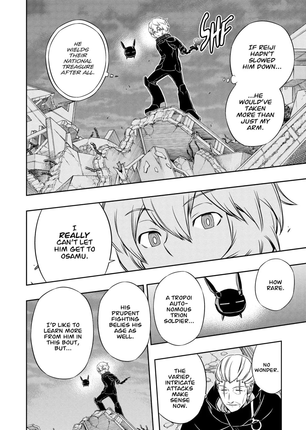 Read World Trigger chapter 66 image 30 on Lezhin
