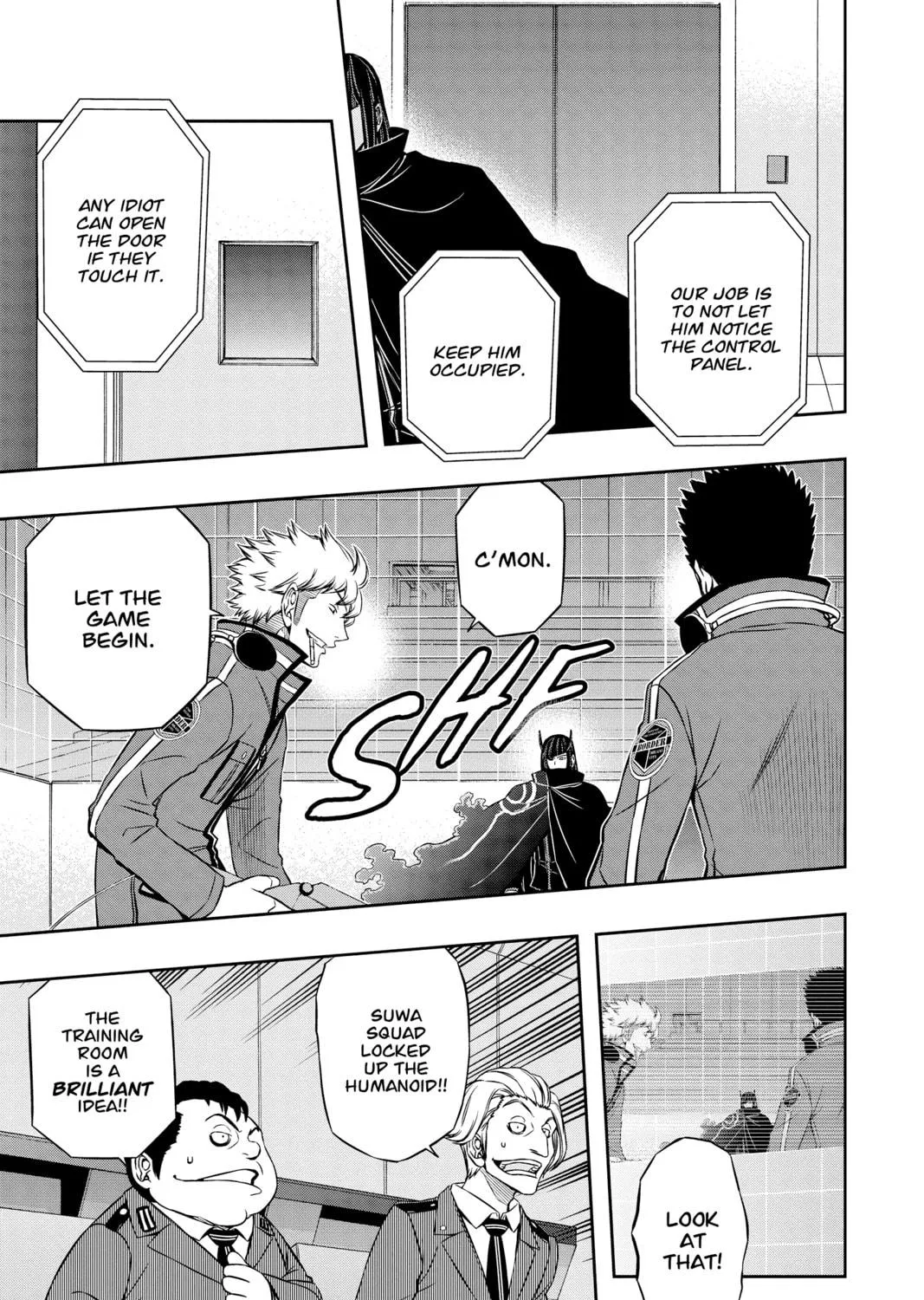 Read World Trigger chapter 66 image 8 on Lezhin