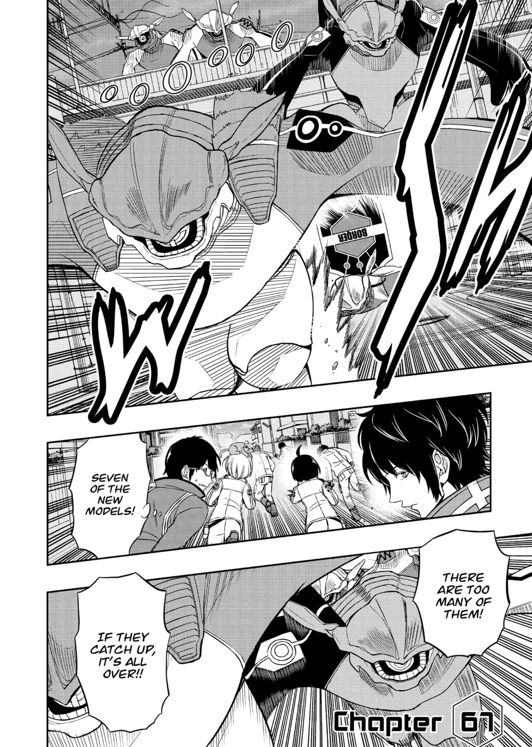Read World Trigger chapter 67 image 2 on Lezhin