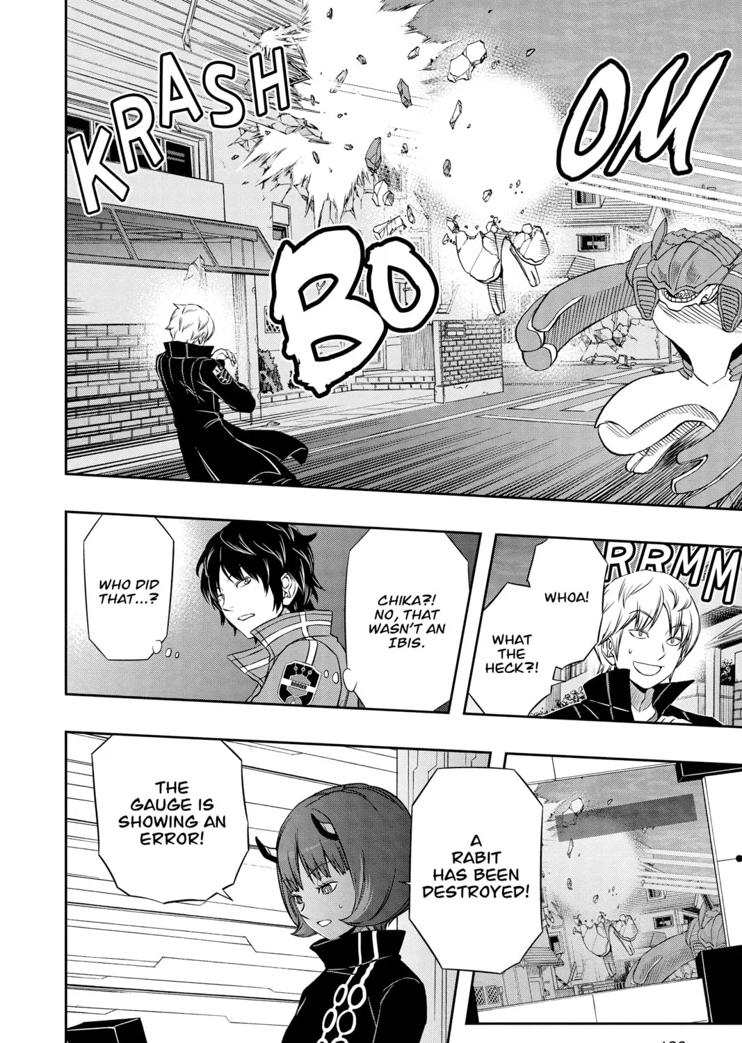 Read World Trigger chapter 67 image 32 on Lezhin