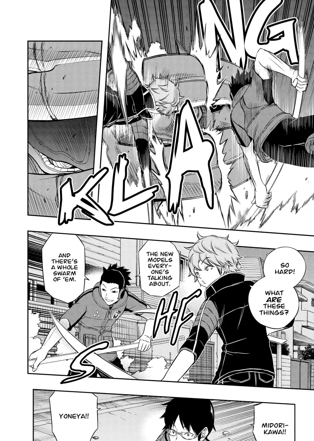 Read World Trigger chapter 67 image 6 on Lezhin