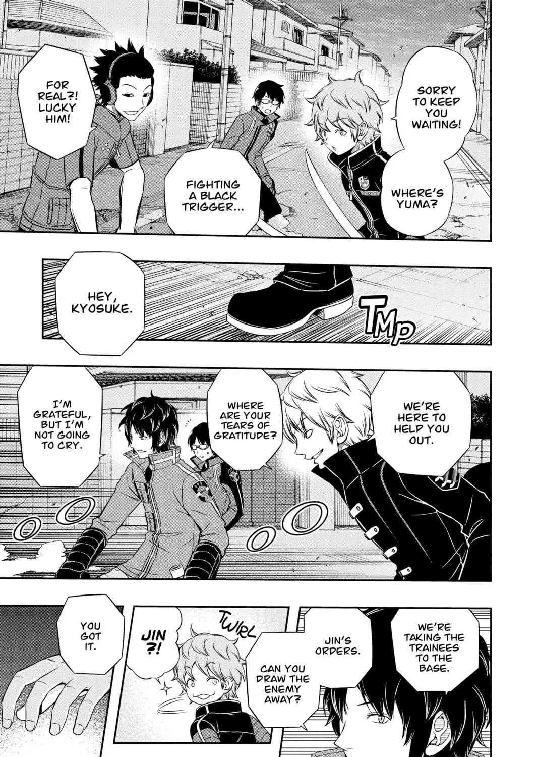 Read World Trigger chapter 67 image 8 on Lezhin