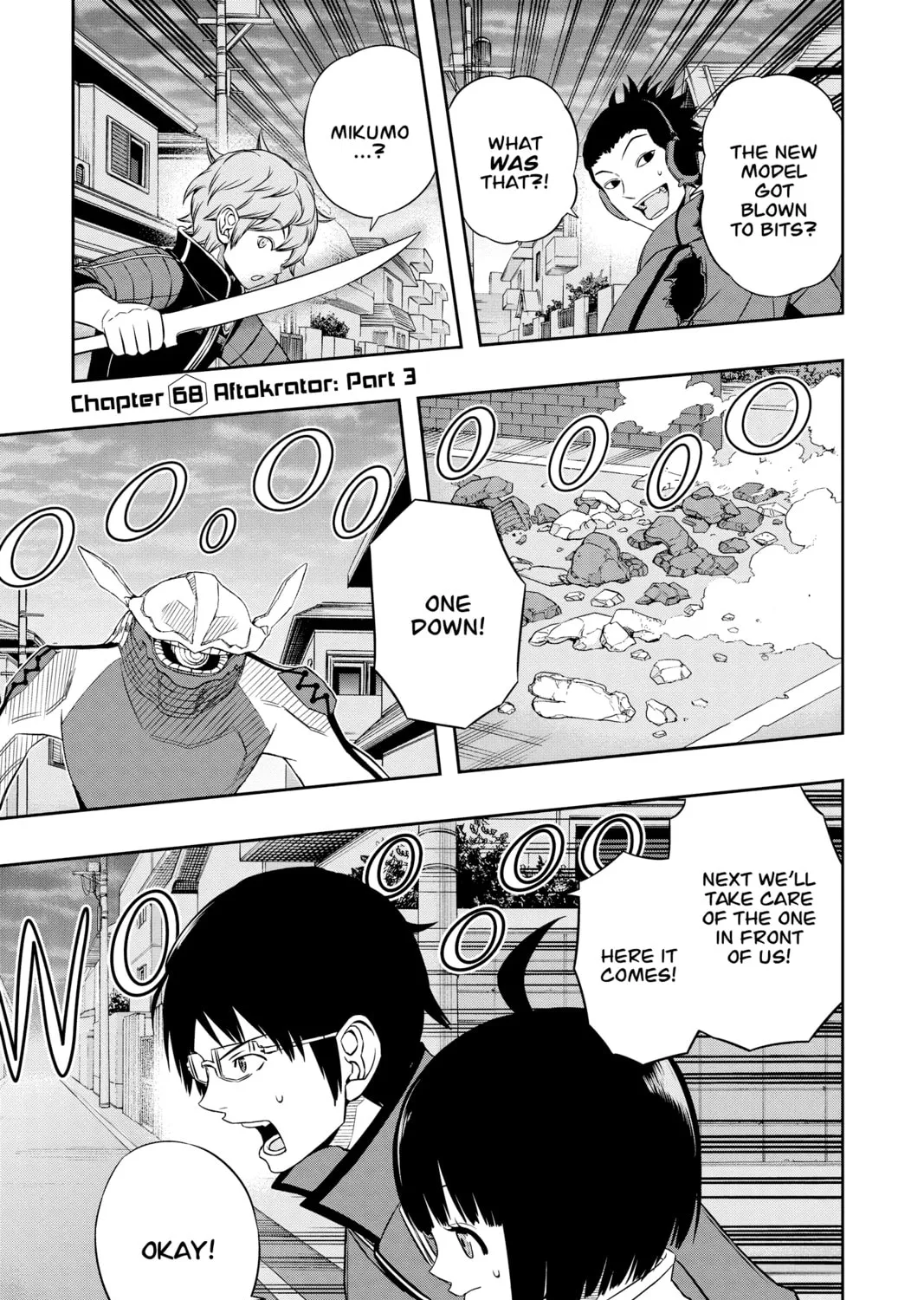 Read World Trigger chapter 68 image 0 on Lezhin