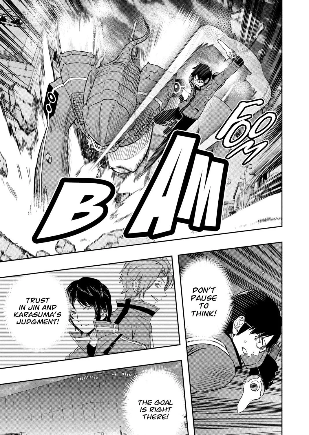 Read World Trigger chapter 69 image 16 on Lezhin