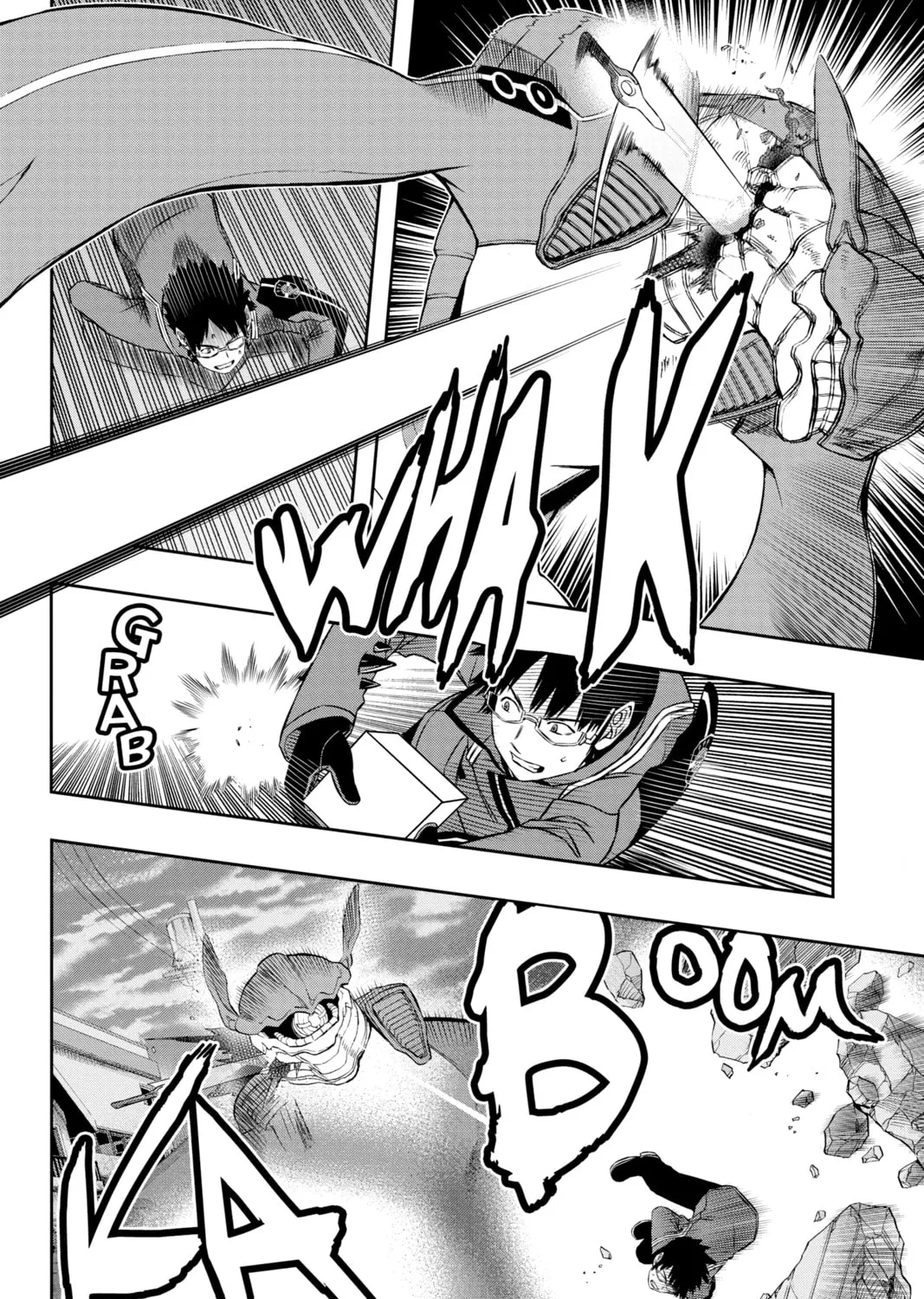 Read World Trigger chapter 69 image 26 on Lezhin