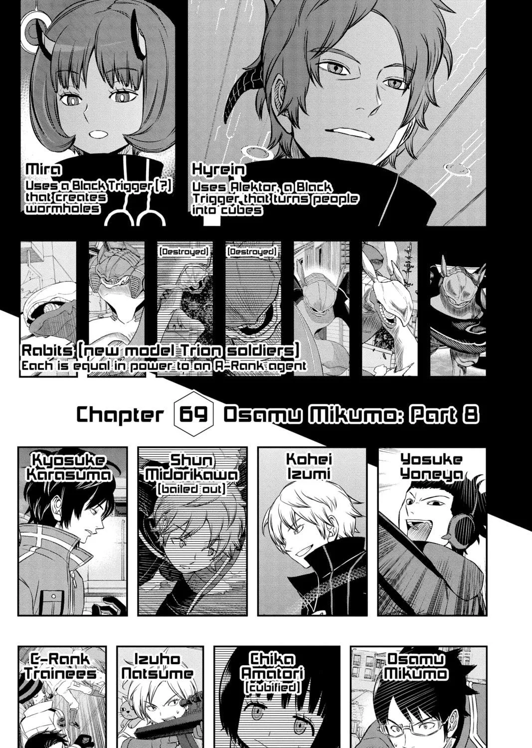 Read World Trigger chapter 69 image 4 on Lezhin