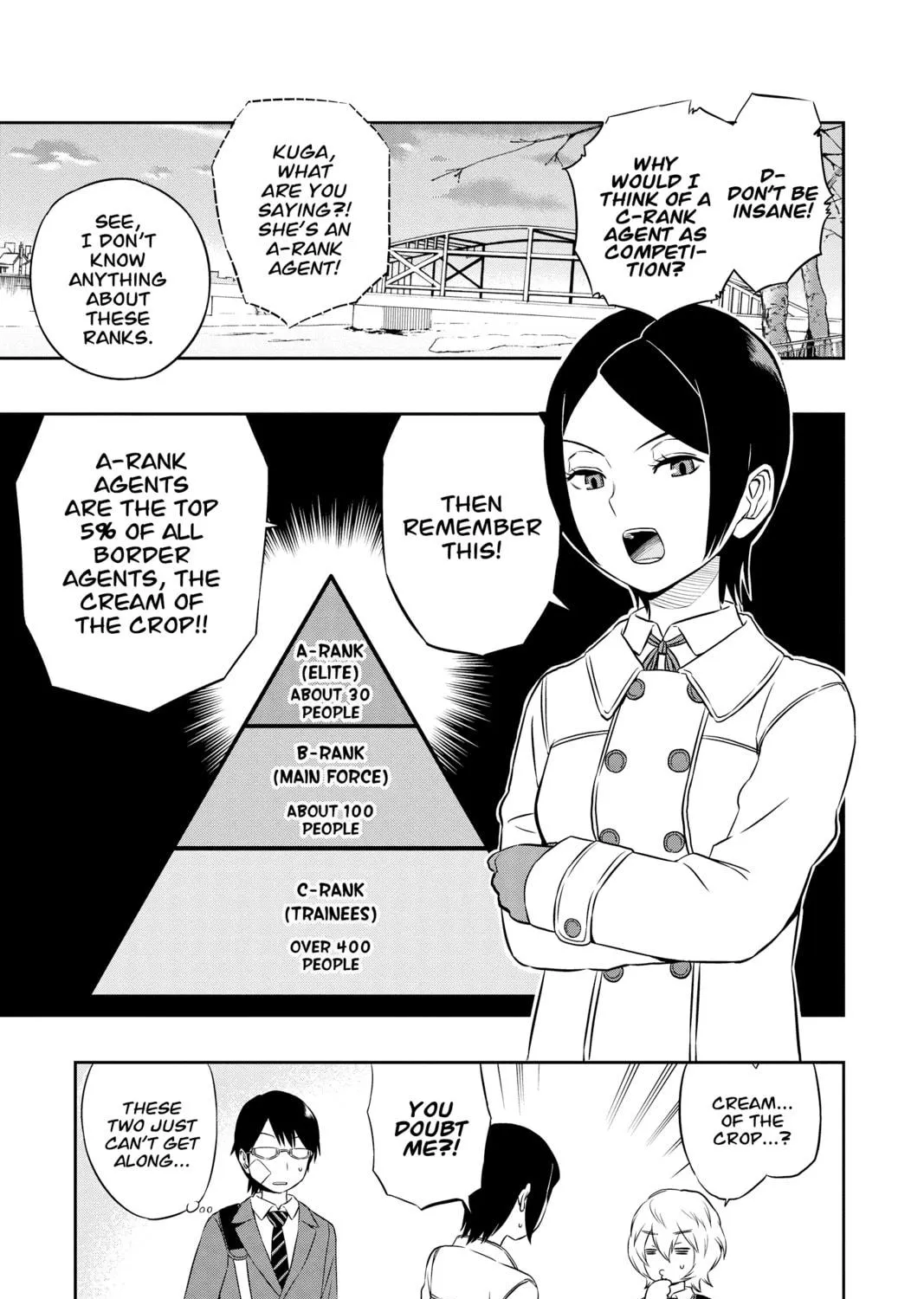 Read World Trigger chapter 7 image 16 on Lezhin