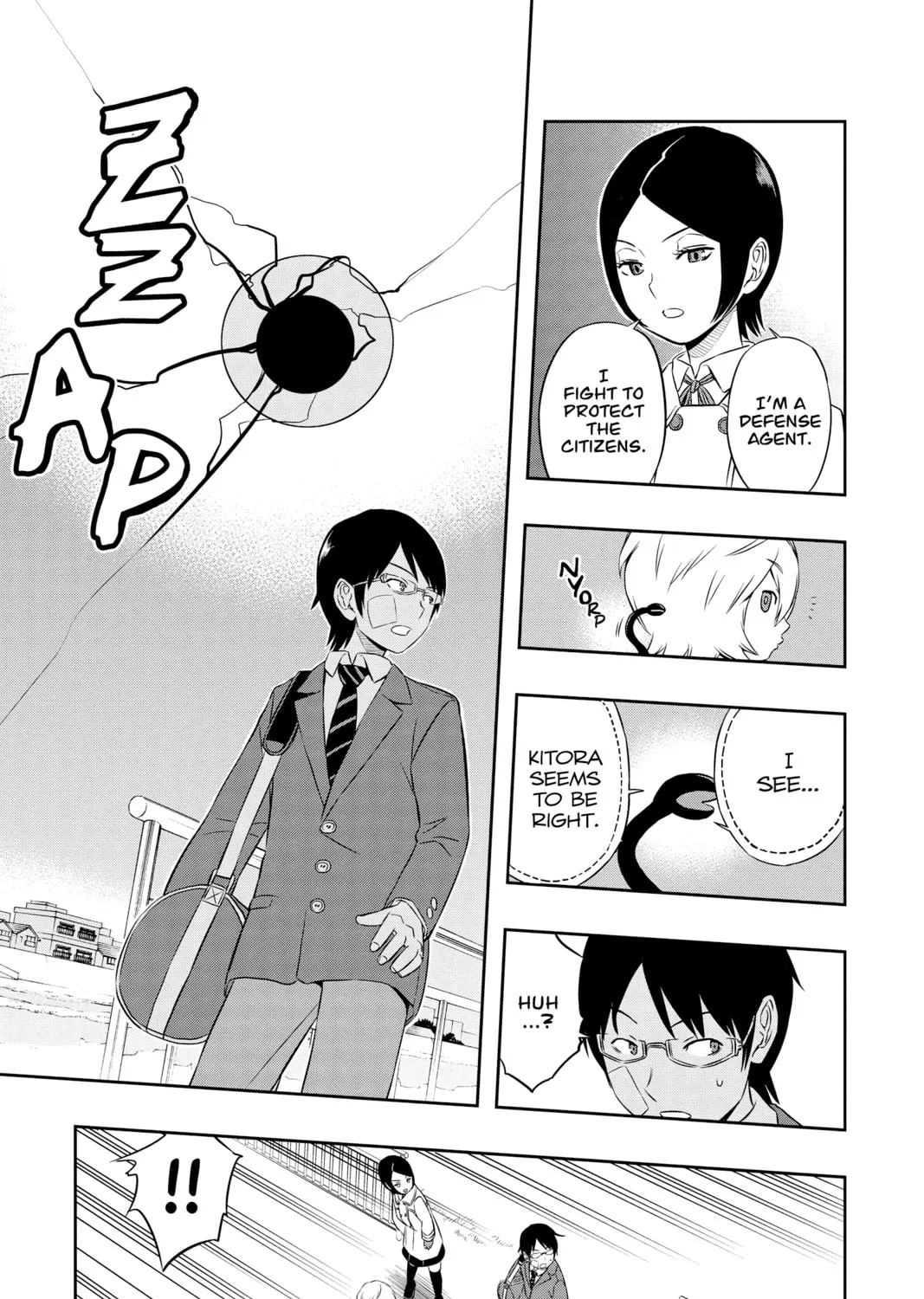 Read World Trigger chapter 7 image 24 on Lezhin