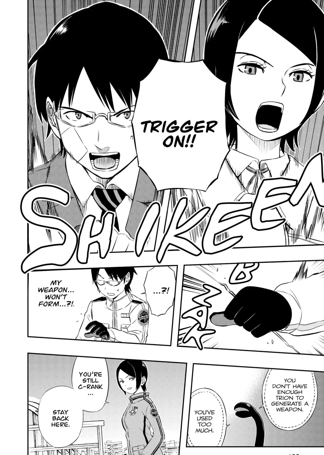 Read World Trigger chapter 7 image 32 on Lezhin