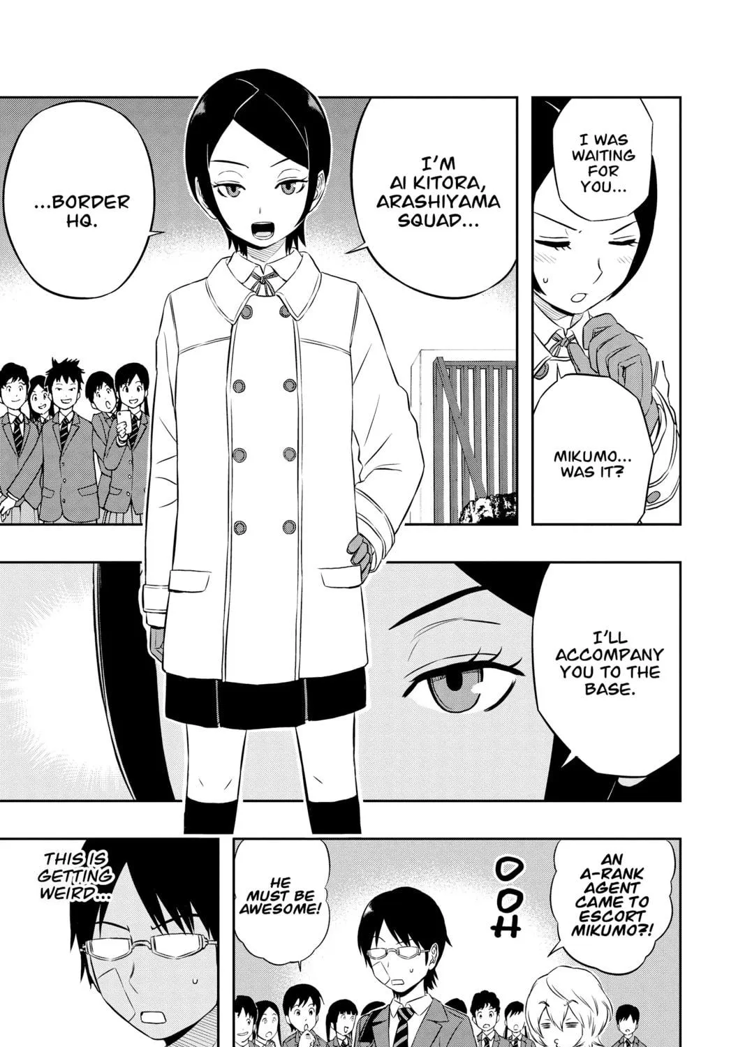 Read World Trigger chapter 7 image 4 on Lezhin